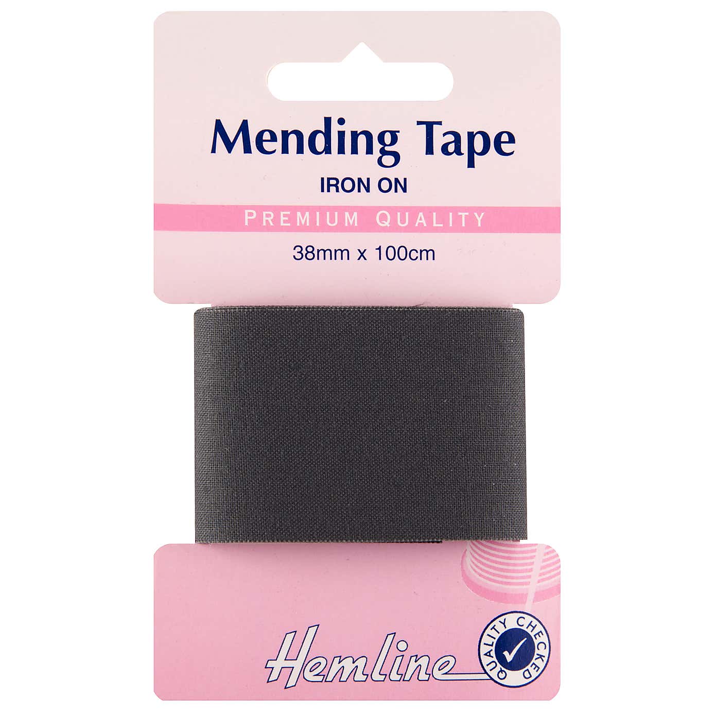 Hemline Grey Iron-On Tape