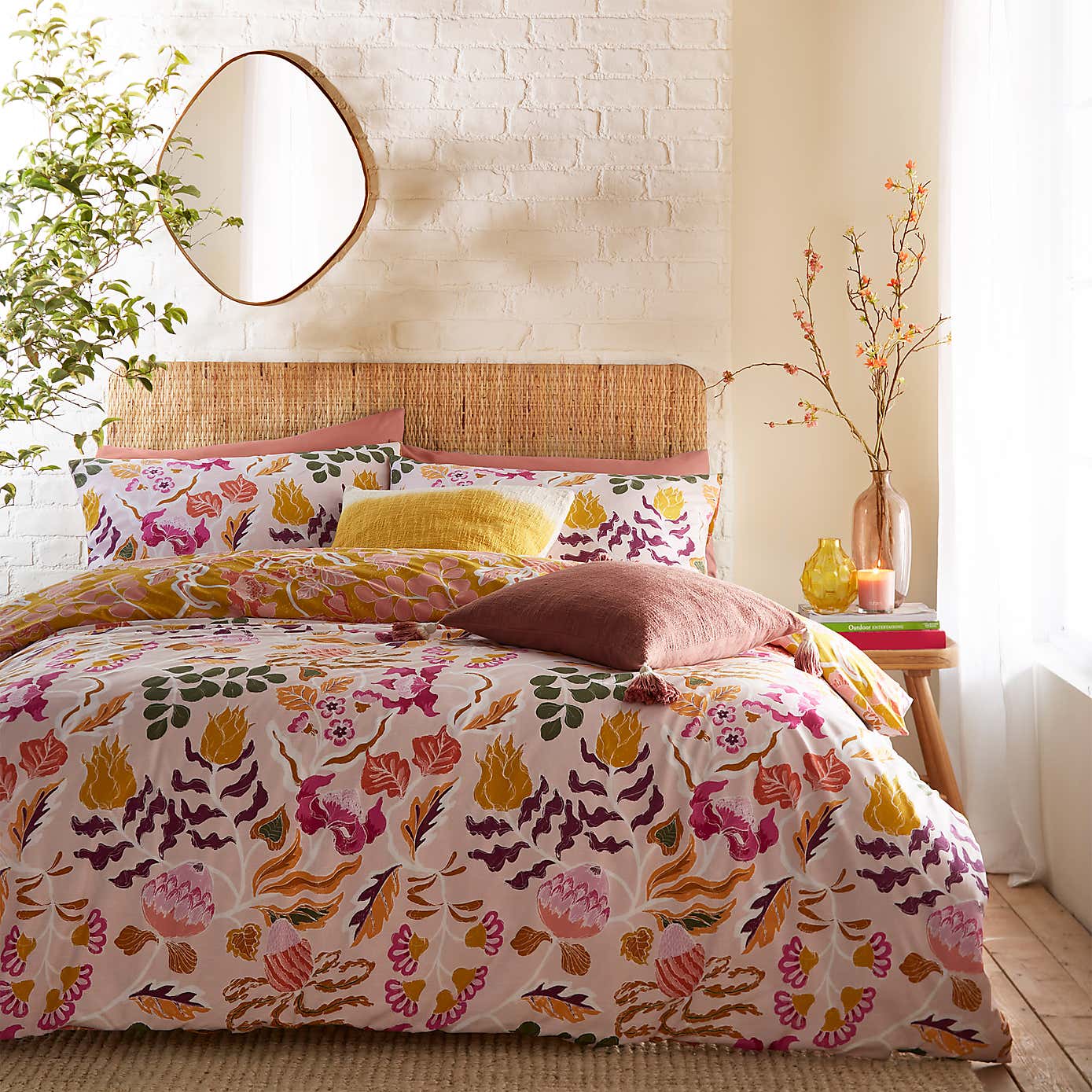 furn. Protea Duvet Cover & Pillowcase Set