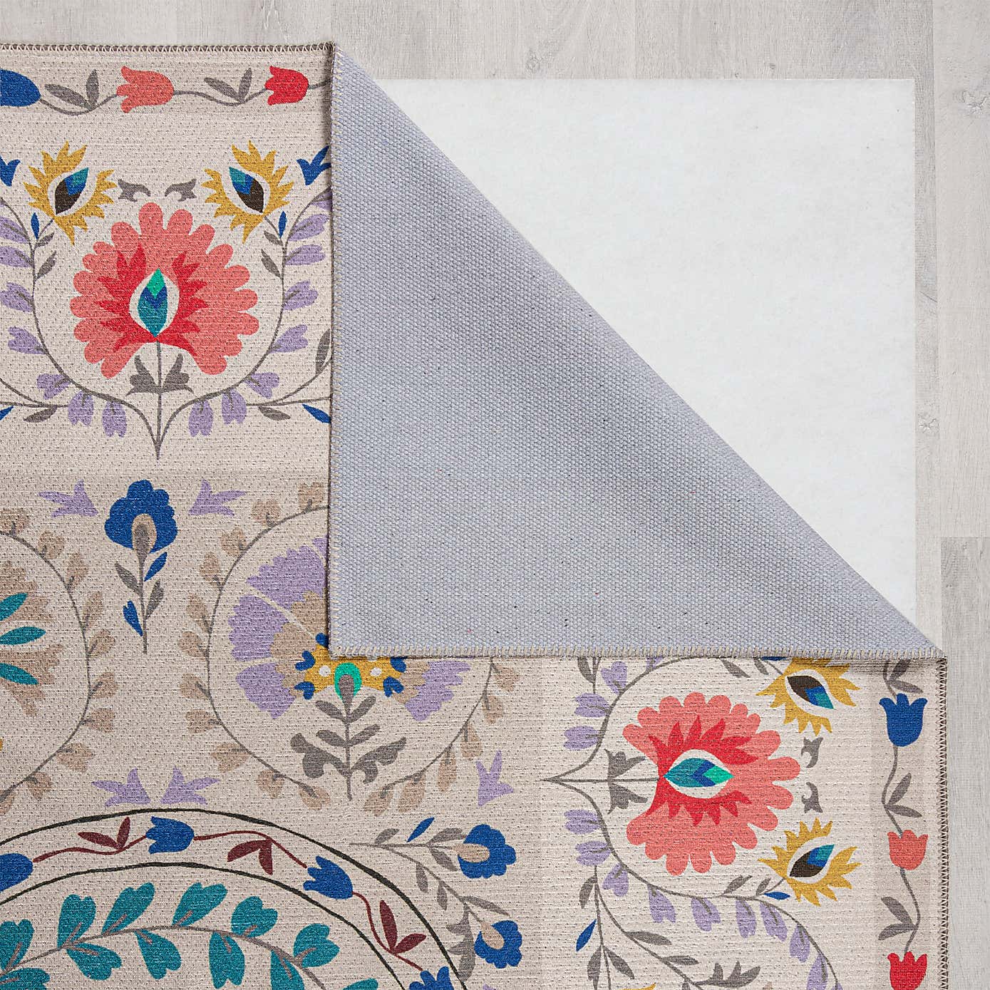 Hani Floral Washable Runner