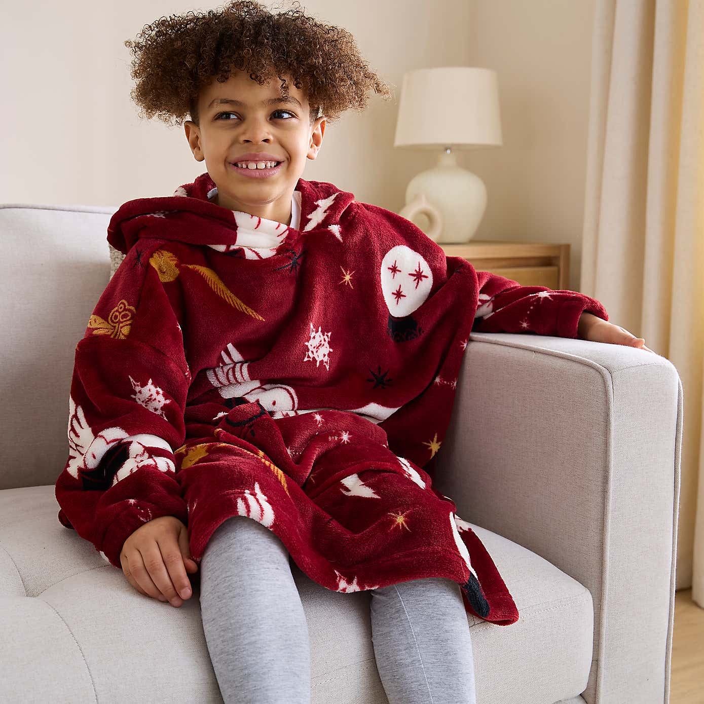 Harry Potter Hedwig Oversized Hoodie