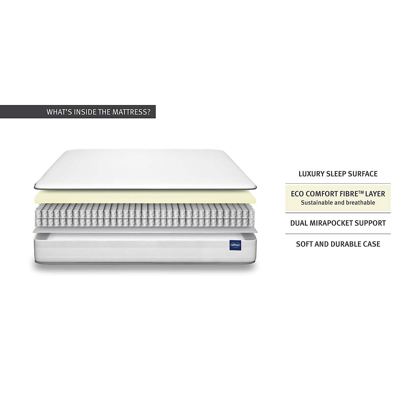 Silentnight 2000 Pocket Ortho Mattress