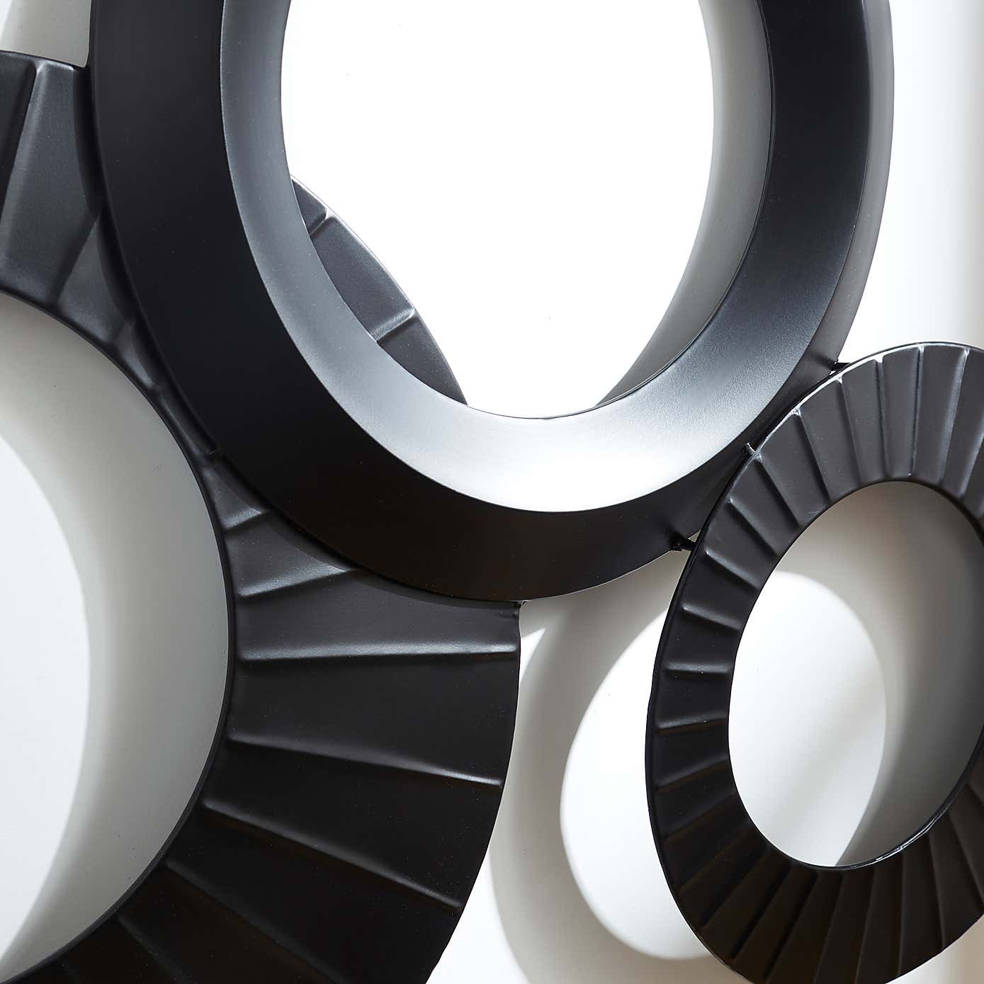 Amazonica Circles Indoor Outdoor Metal Wall Art