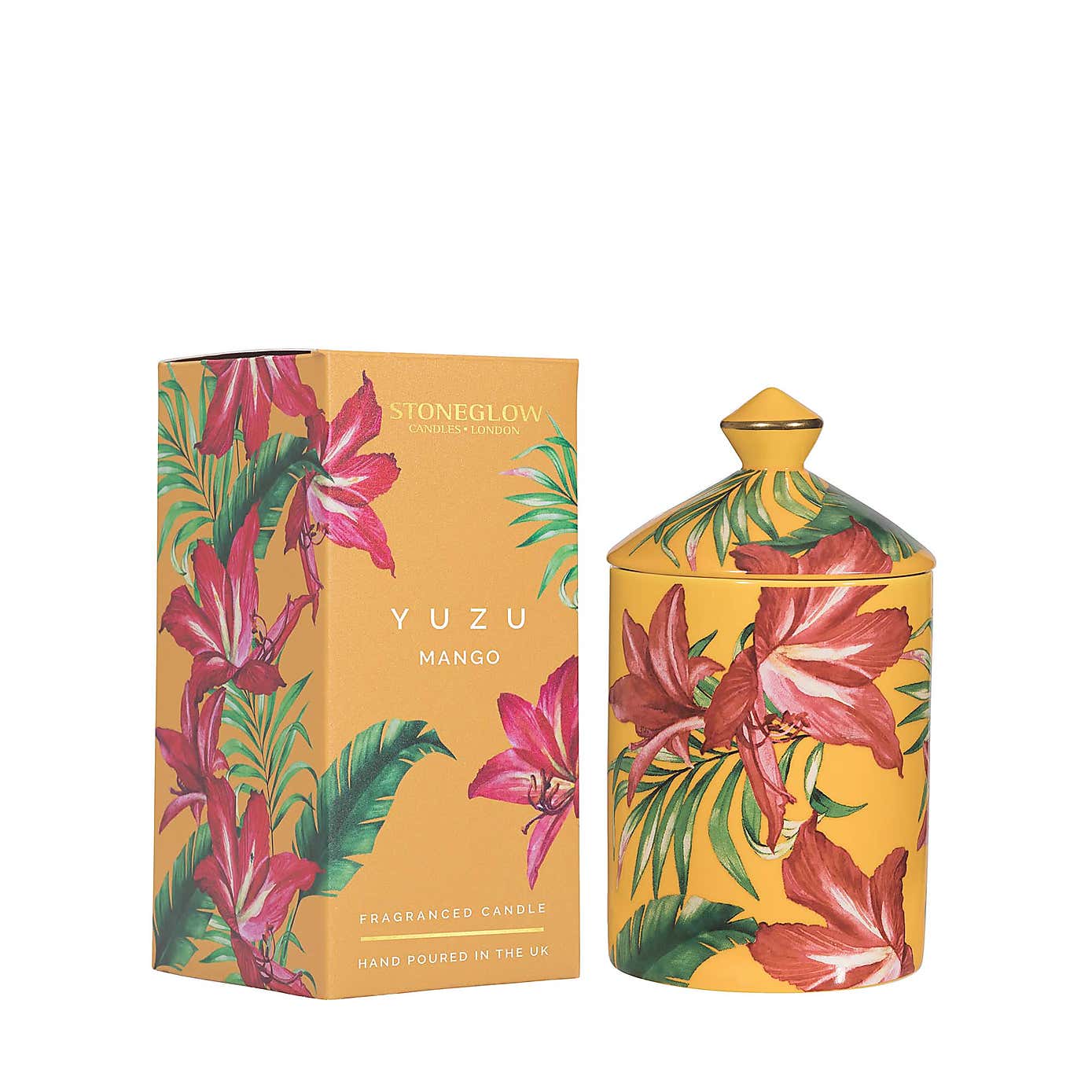 Stoneglow Urban Botanics Yuzu Mango Ceramic Candle