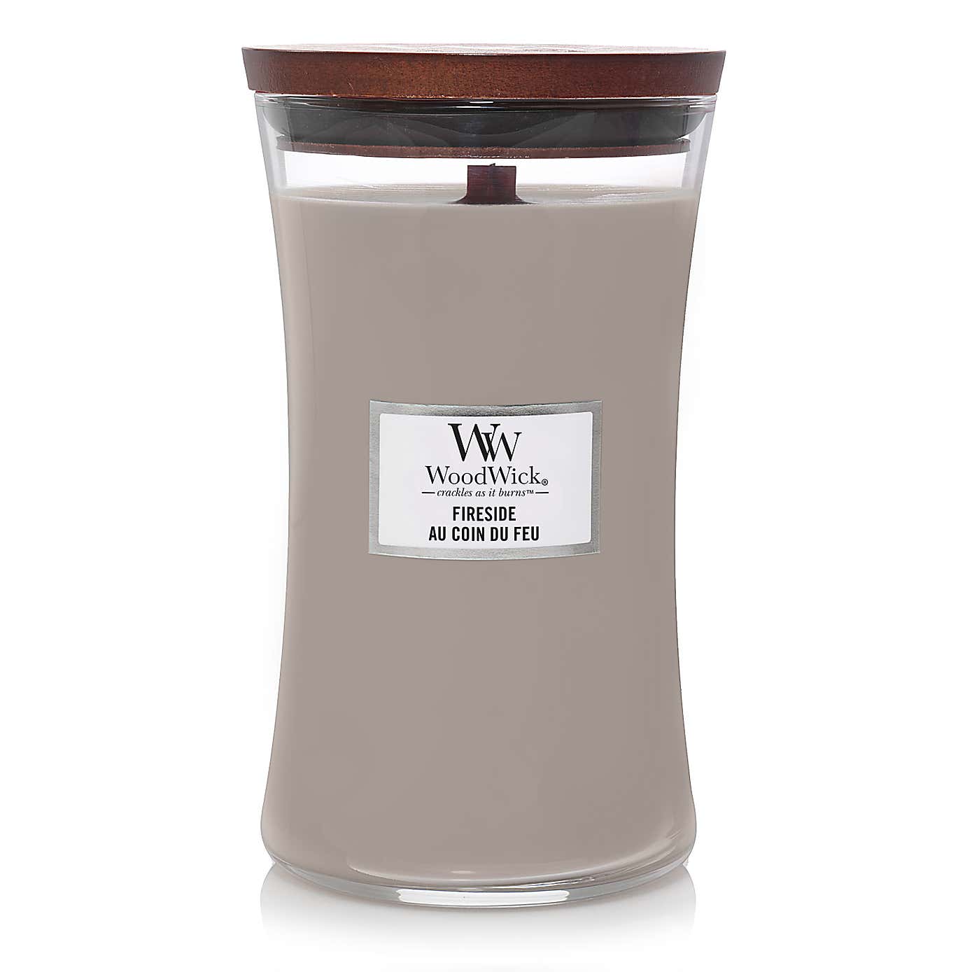 Woodwick Fireside Large Hourglass Candle