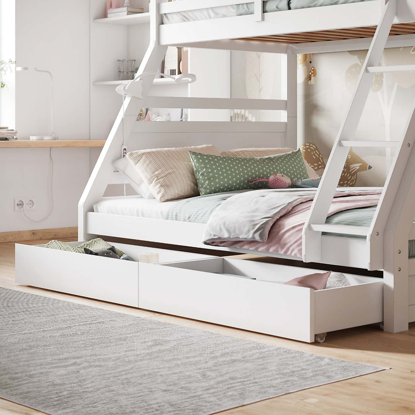 Ollie Triple Bunk Bed
