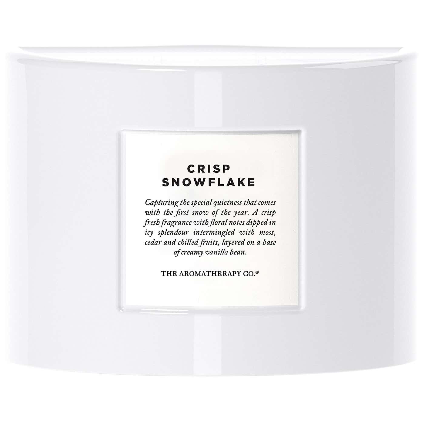 The Aromatherapy Co Blend Snowflake Candle 280g