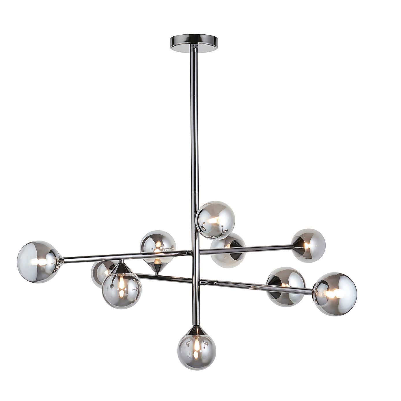 Vogue Willis Art Deco 10 Light Adjustable Pendant Light