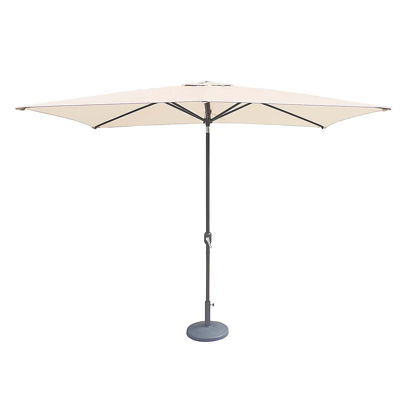 2.4m x 3m Crank and Tilt Rectangular Parasol