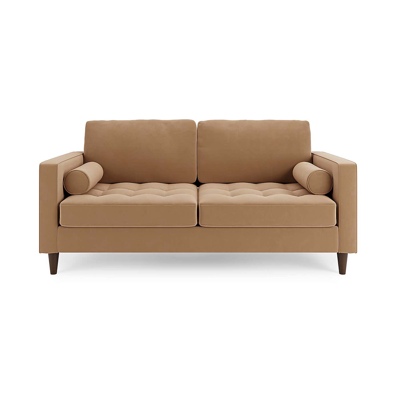 Zoe Velvet 3 Seater Double Sofa Bed