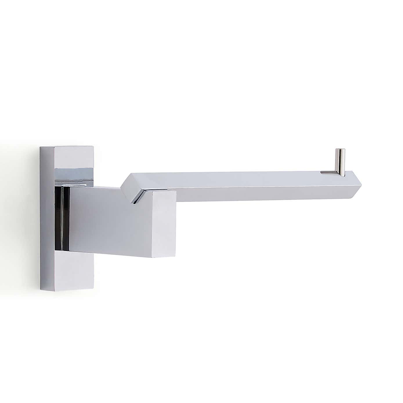 Modern Luxe Square Toilet Roll Holder