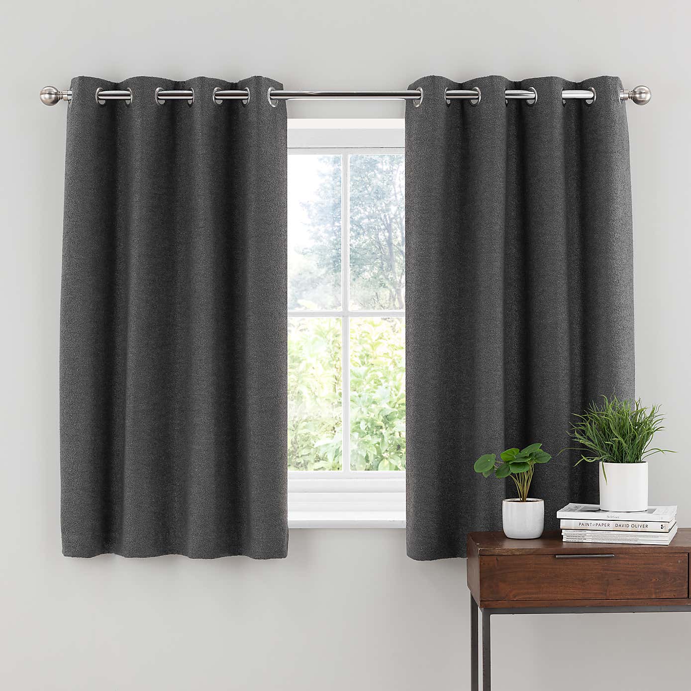 Boucle Eyelet Curtains