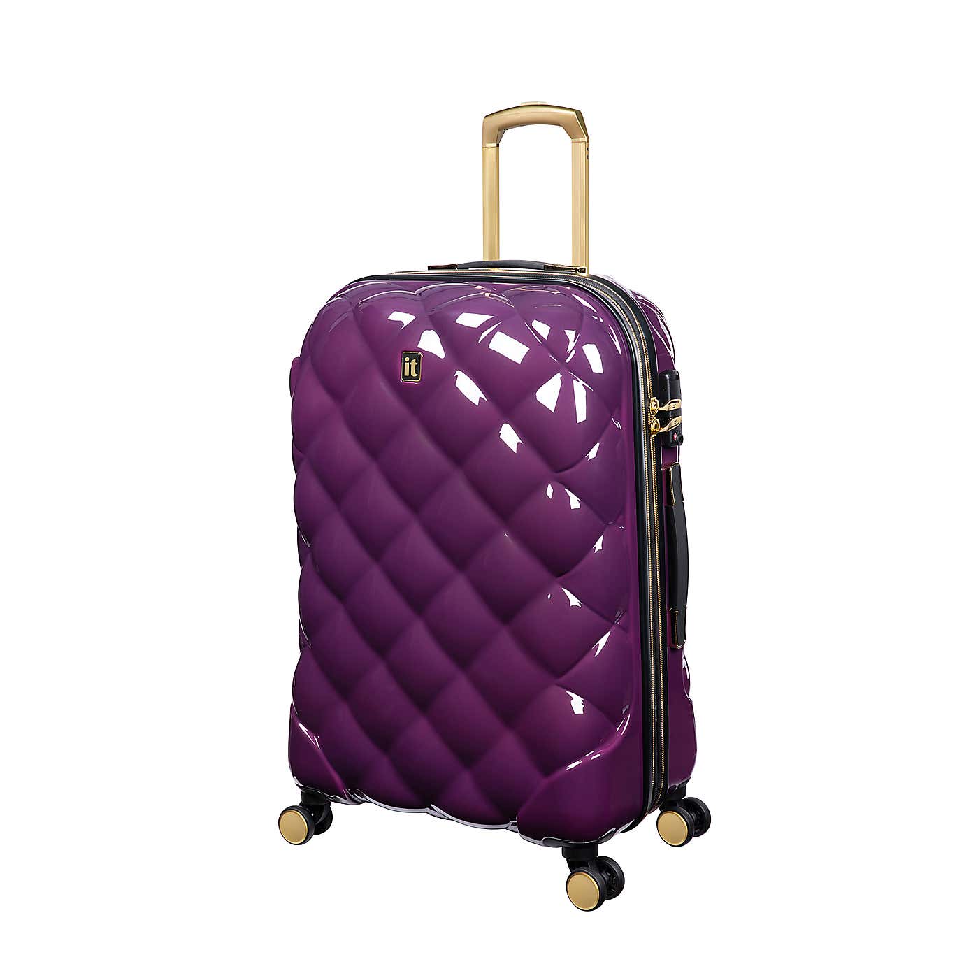 IT Luggage Set of 3 St Tropez Hard Shell Suitcases