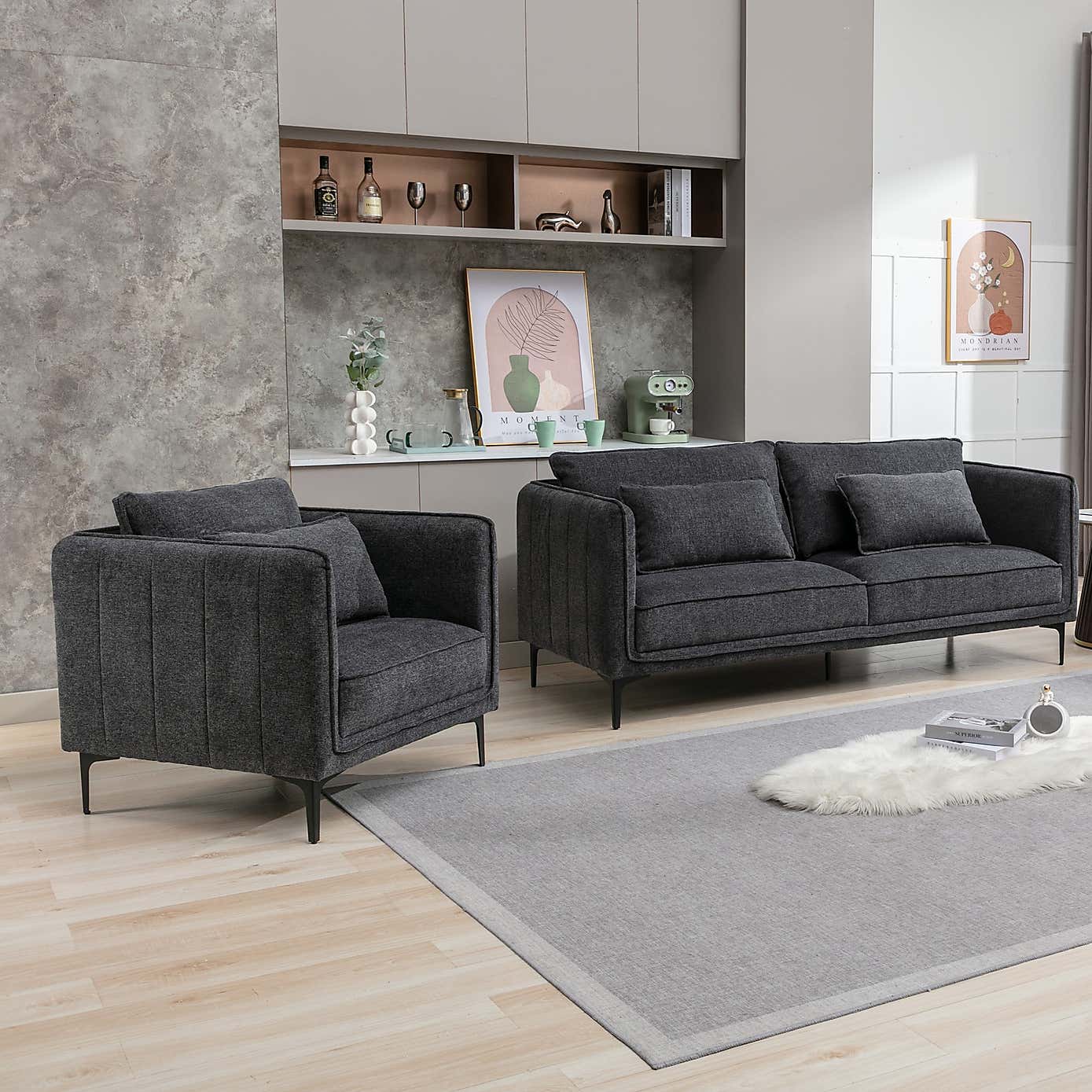 Image Furnishings Landon Chenille Occasional Armchair