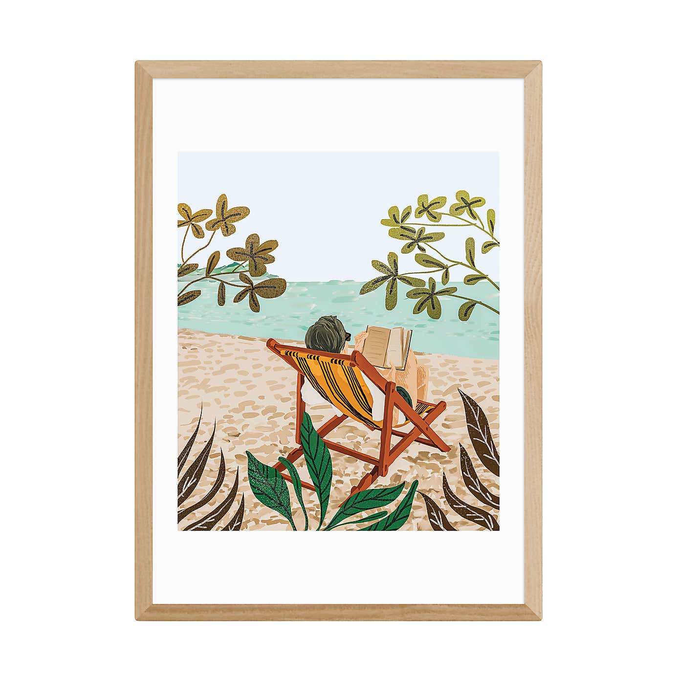 East End Prints Vacay Book Club Print