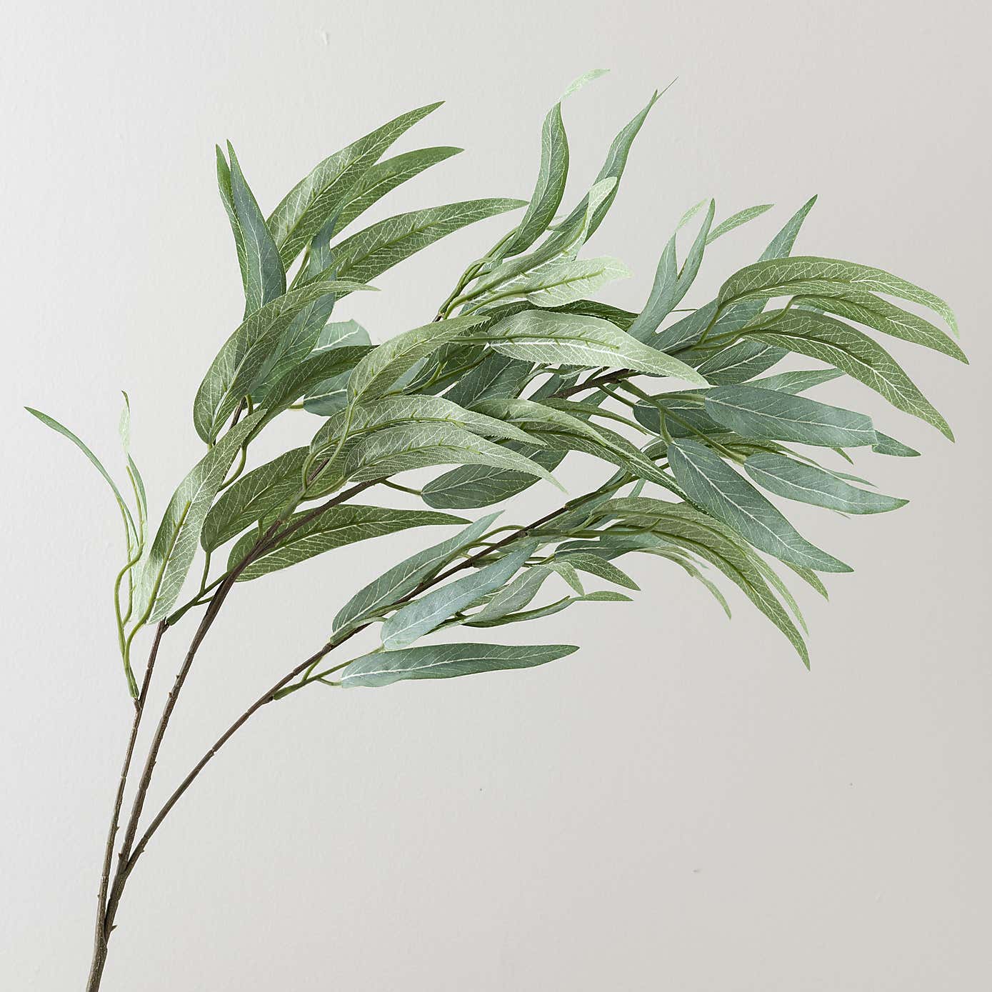 Artificial Green Leaf Stem