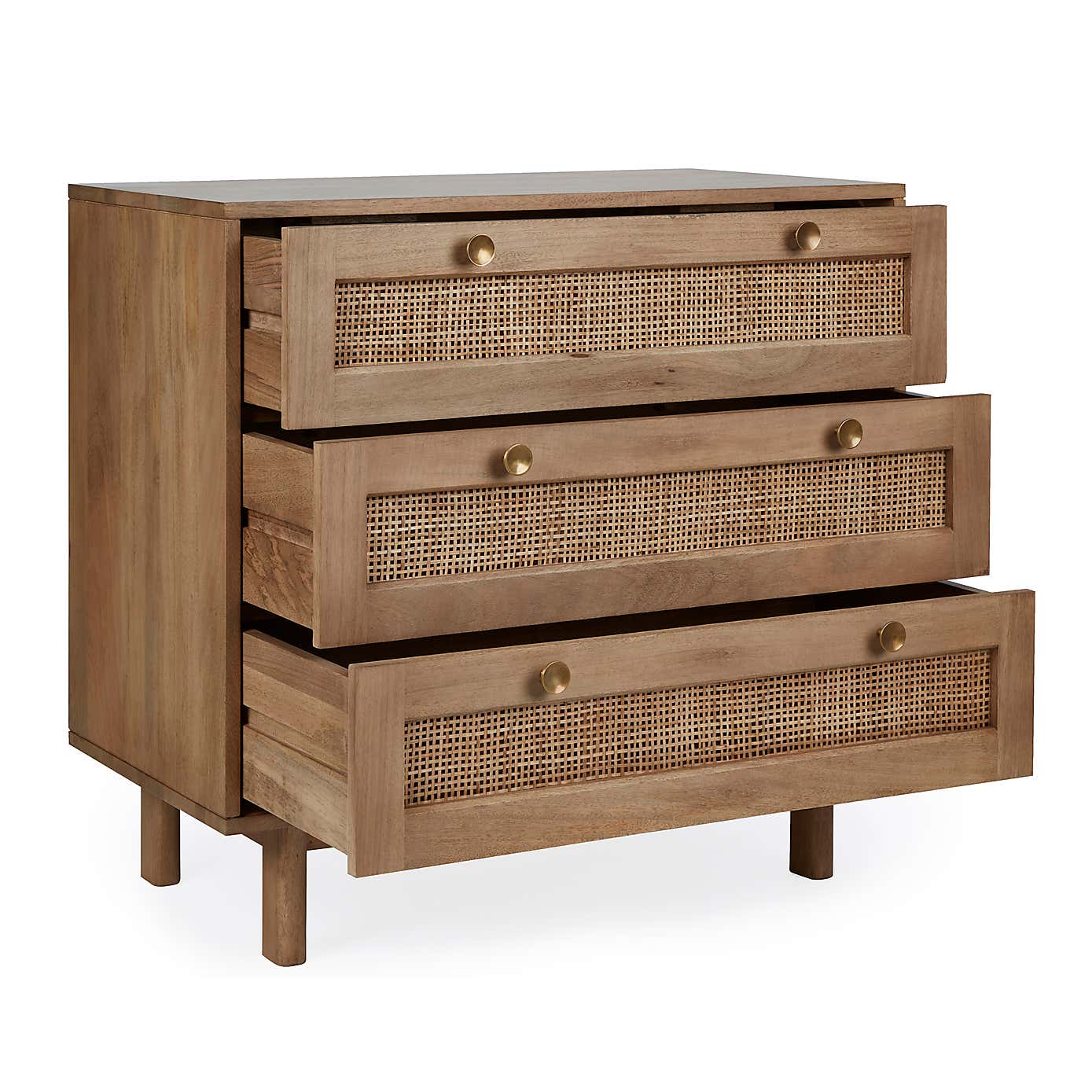 Indi 3 Drawer Chest