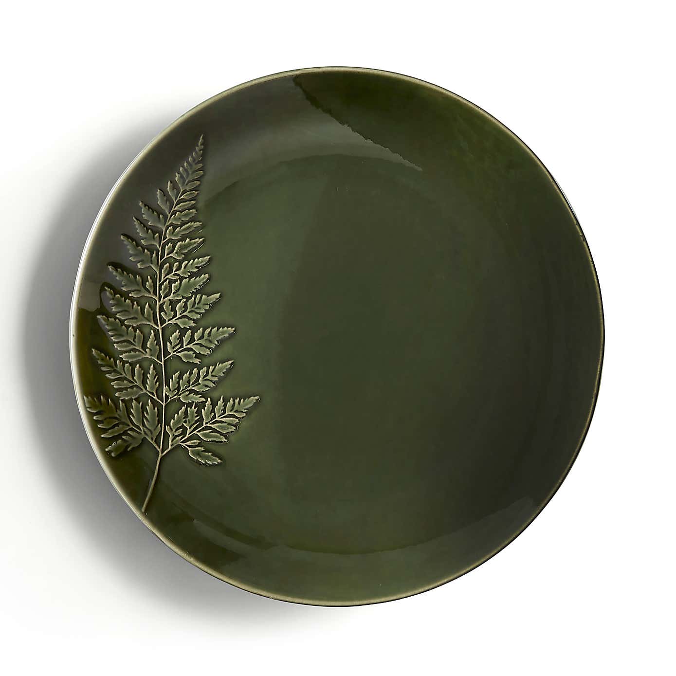 Embossed Fern 12 Piece Dinner Set