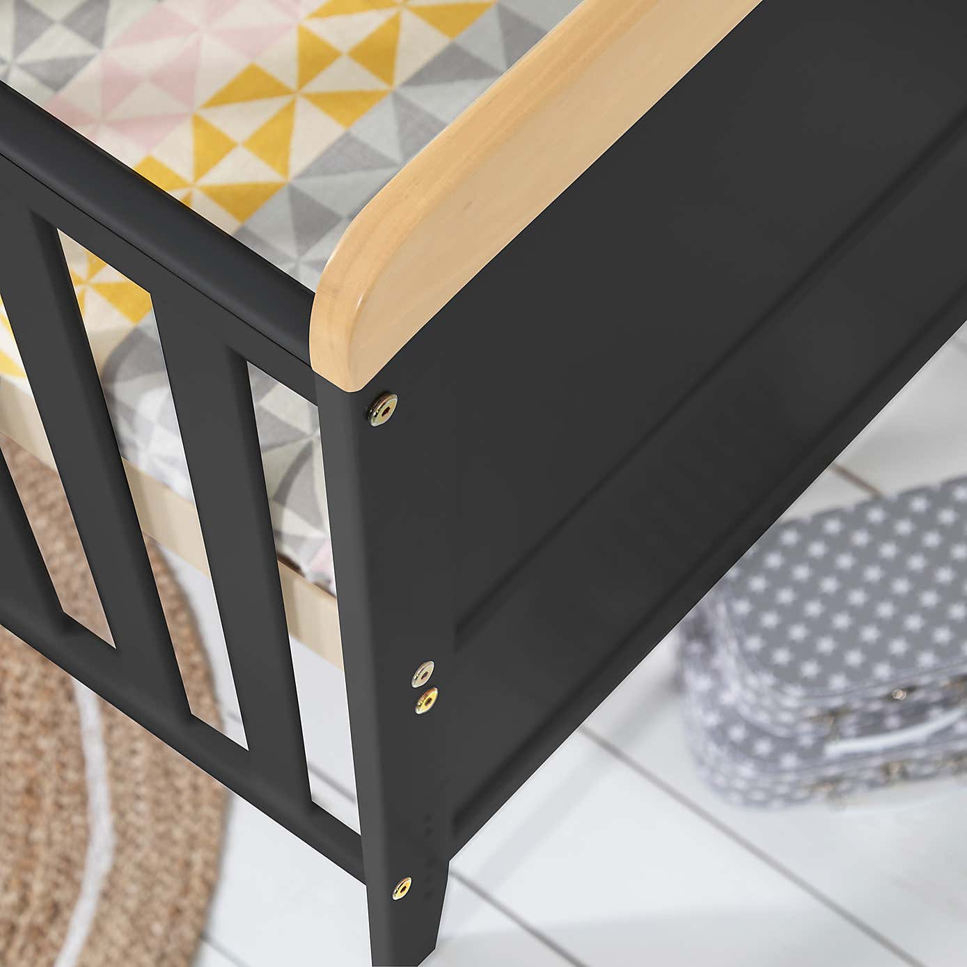 Tutti Bambini Rio Cot Bed with Cot Top Changer and Mattress