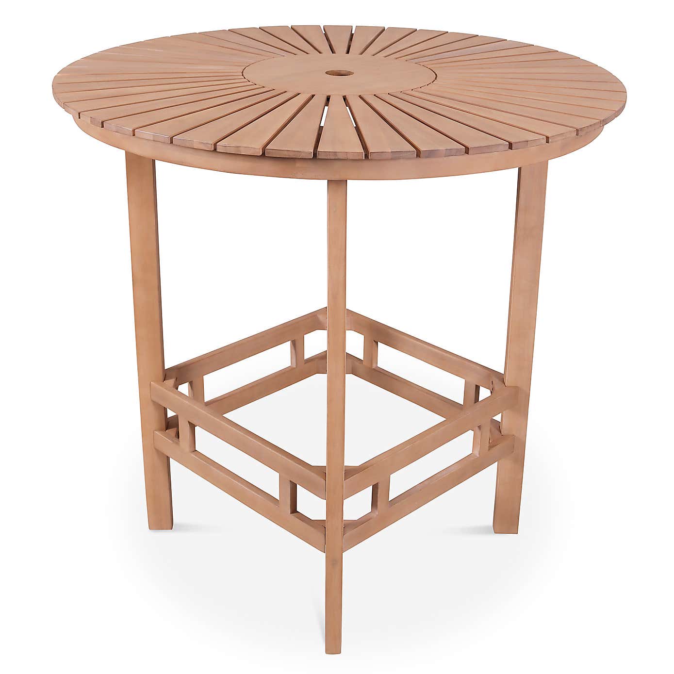 Roma 4 Seater Bar Set with Rope Bar Stools