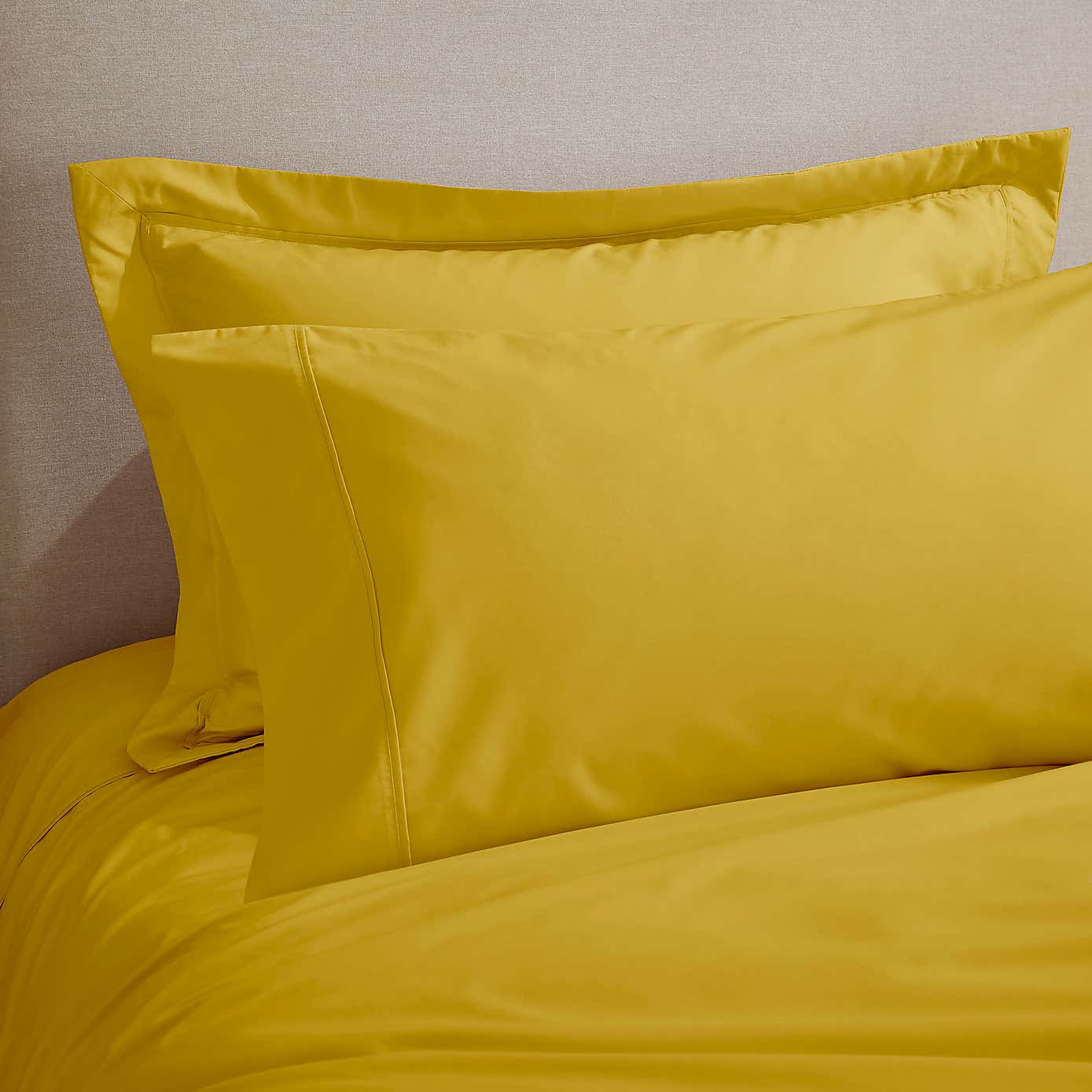 Dorma Crisp & Fresh 400 Thread Count Cotton Percale Kingsize Standard Pillowcase