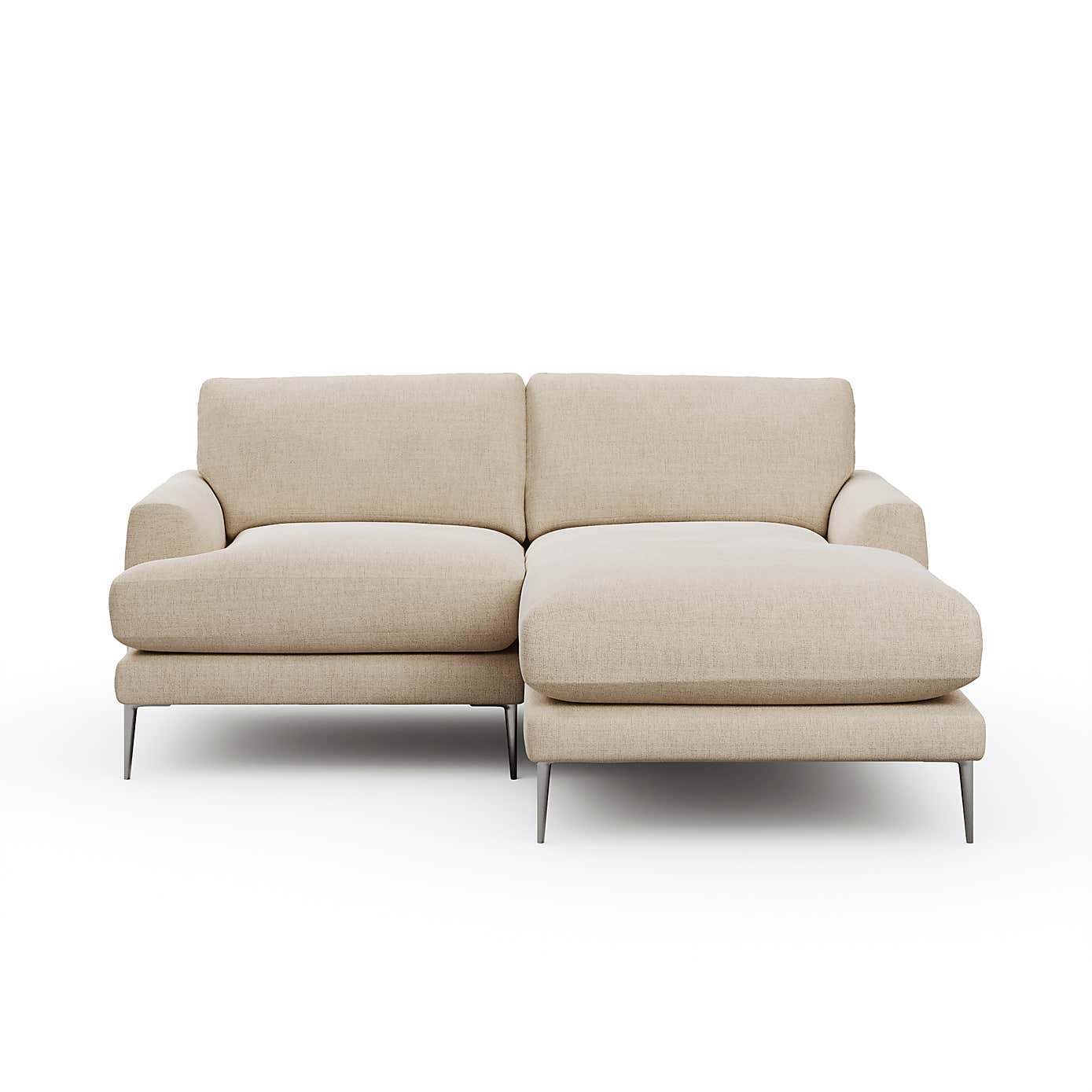 Lawson Chunky Tonal Weave Corner Chaise Sofa