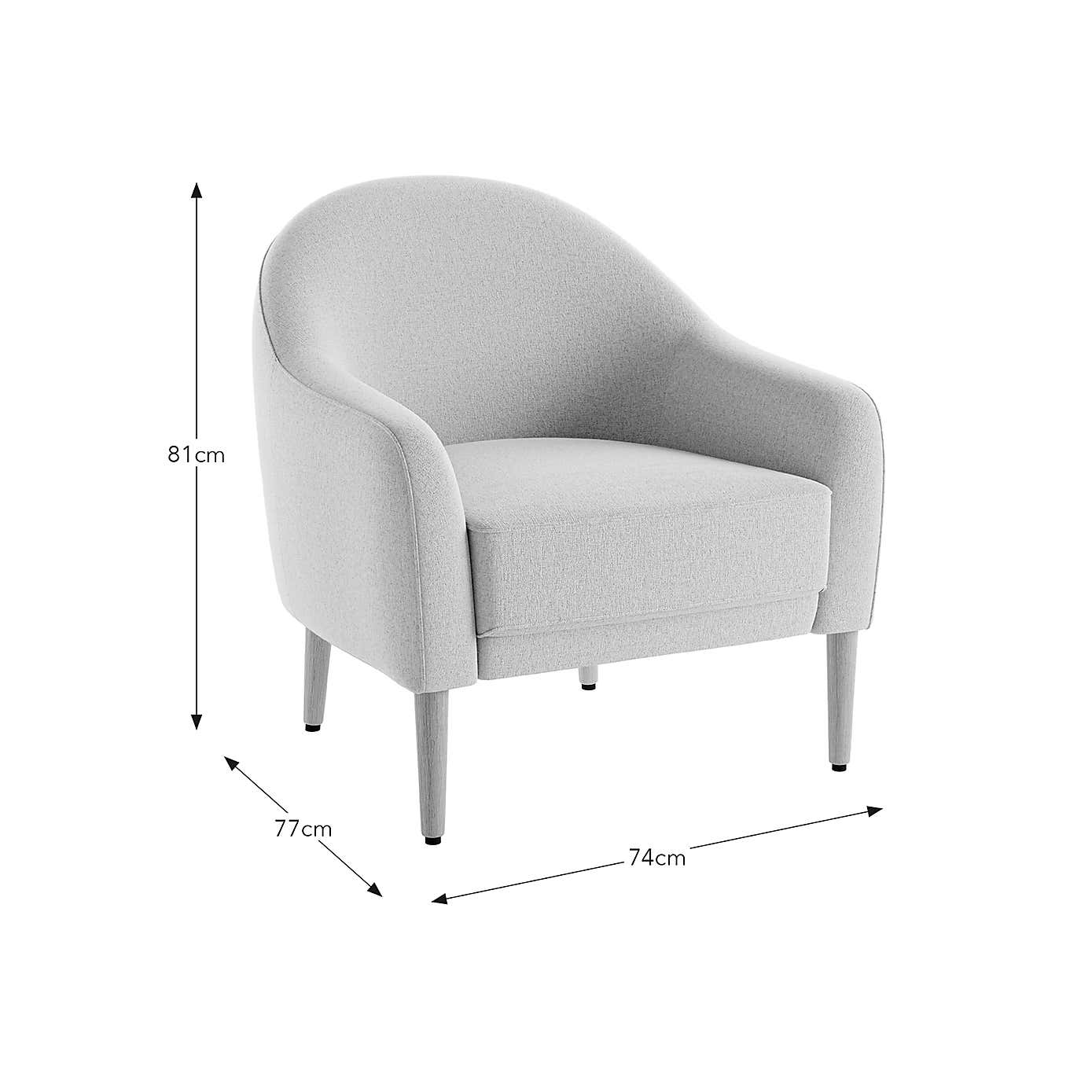Kaspar Soft Texture Tub Chair