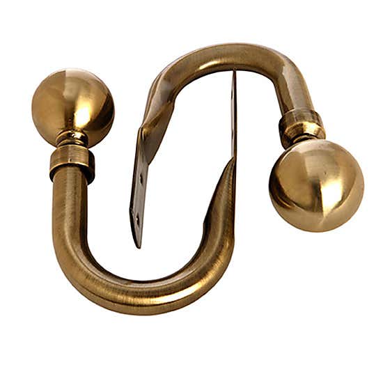 Ashton Metal Curtain Holdbacks