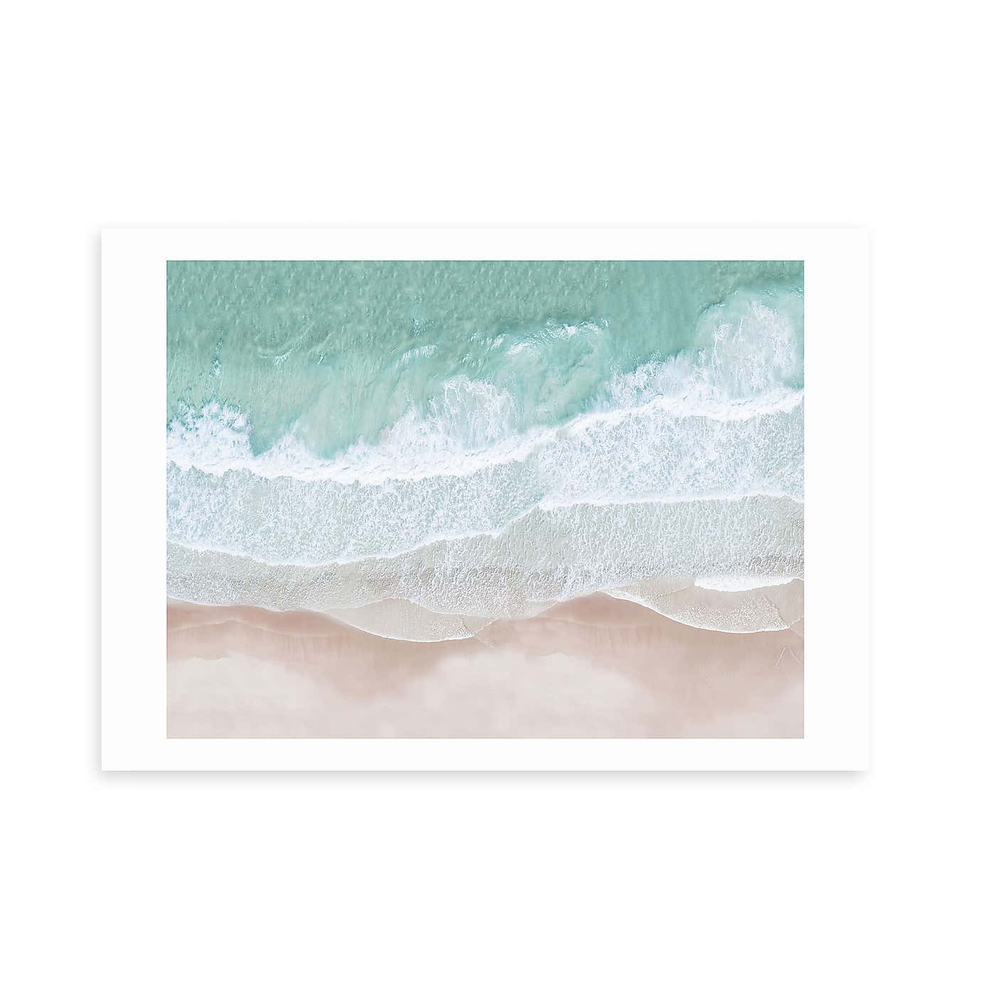 East End Prints Aerial Ocean Print