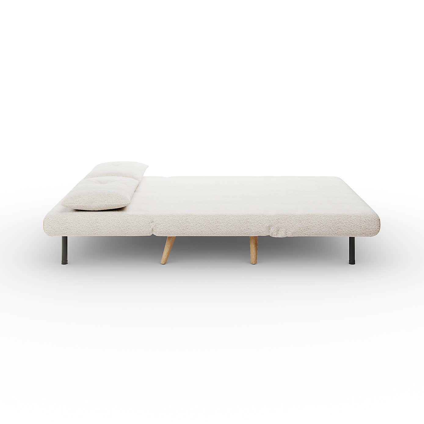 Phoebe Sherpa Small Double Sofa Bed