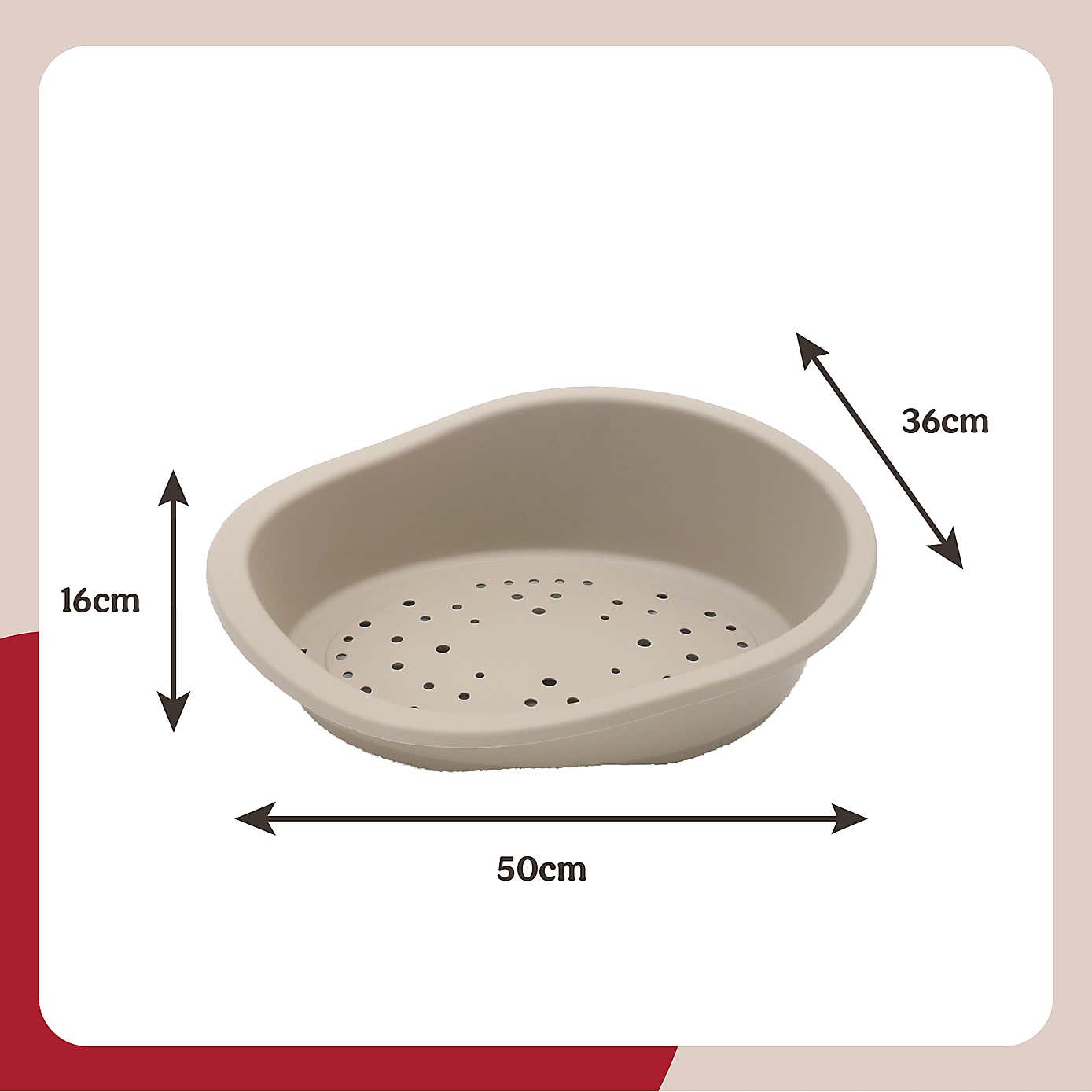 Rosewood Sonny Plastic Pet Bed