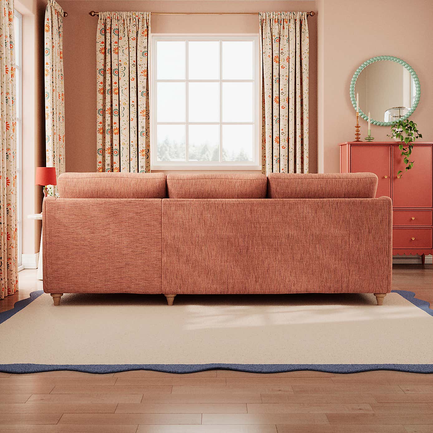 Slub Faux Linen Fabric Sample