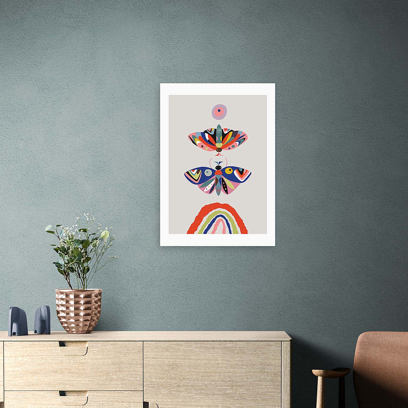 East End Prints Moth Print