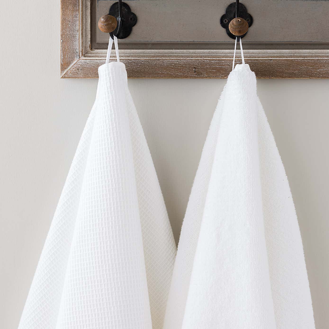 Organic Cotton Reversible Waffle Towel