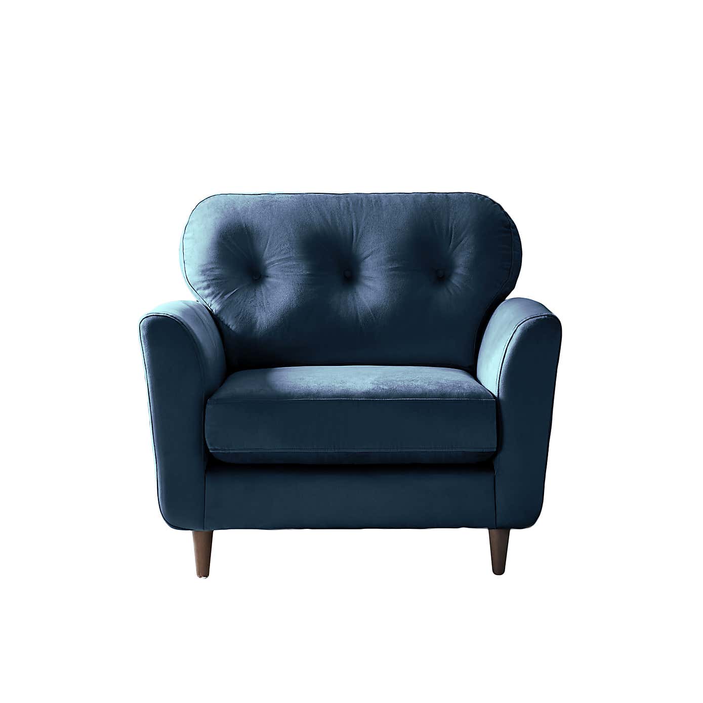 Sven Opulent Velvet Snuggle Chair