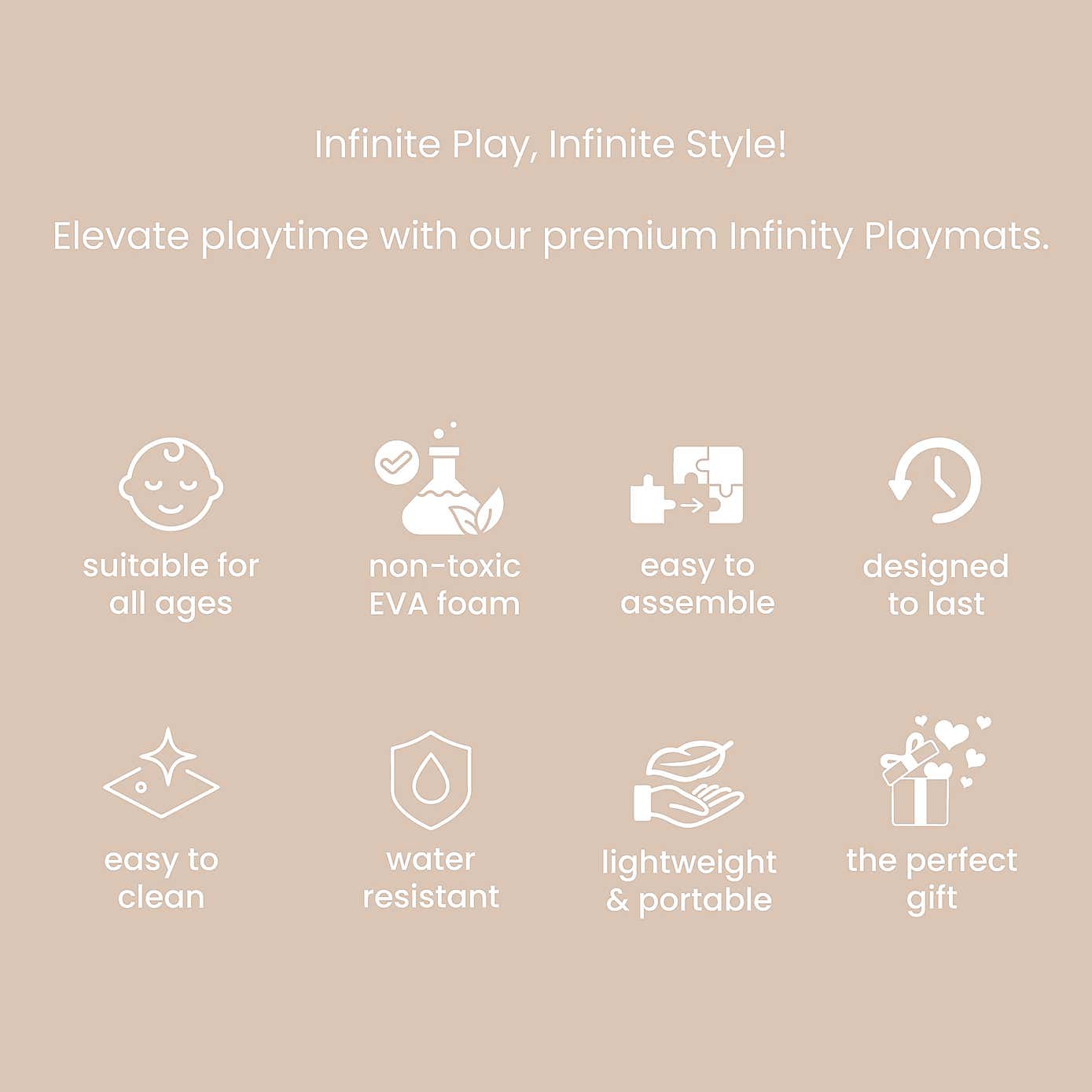 Tutti Bambini Infinity Baby Playmat