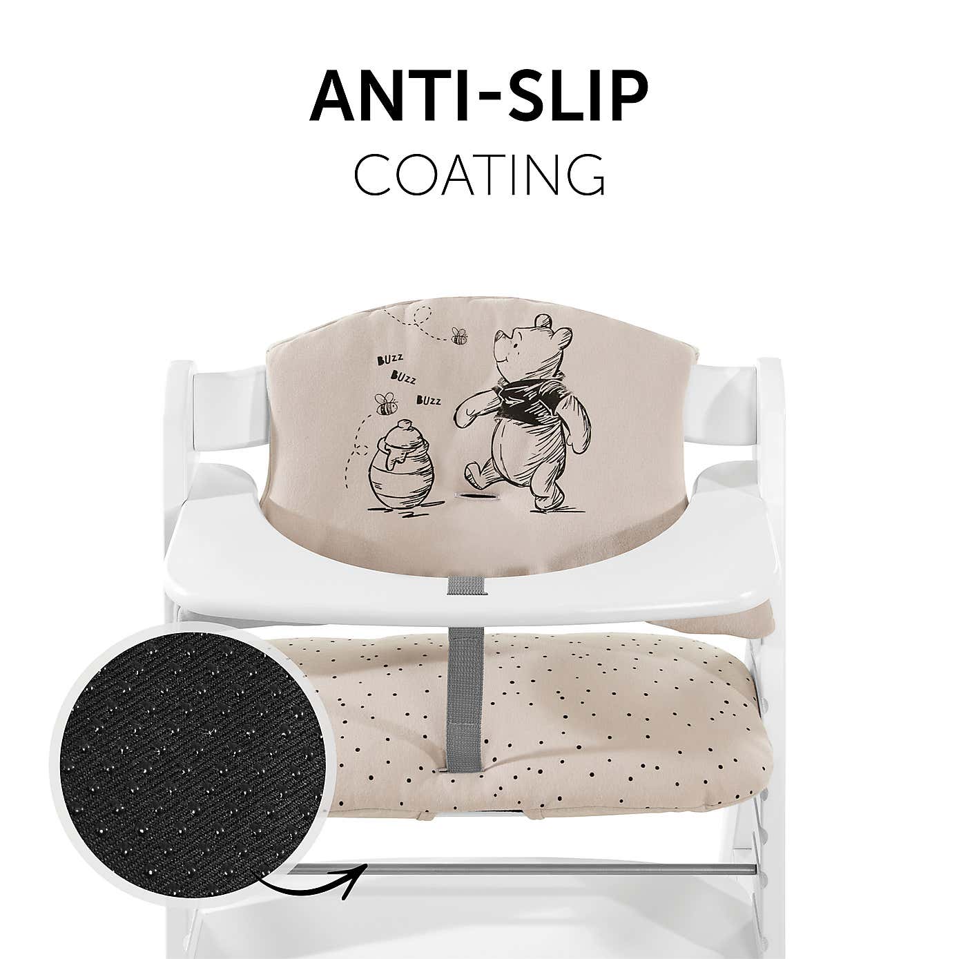 Hauck Alpha Winnie the Pooh Highchair Pad