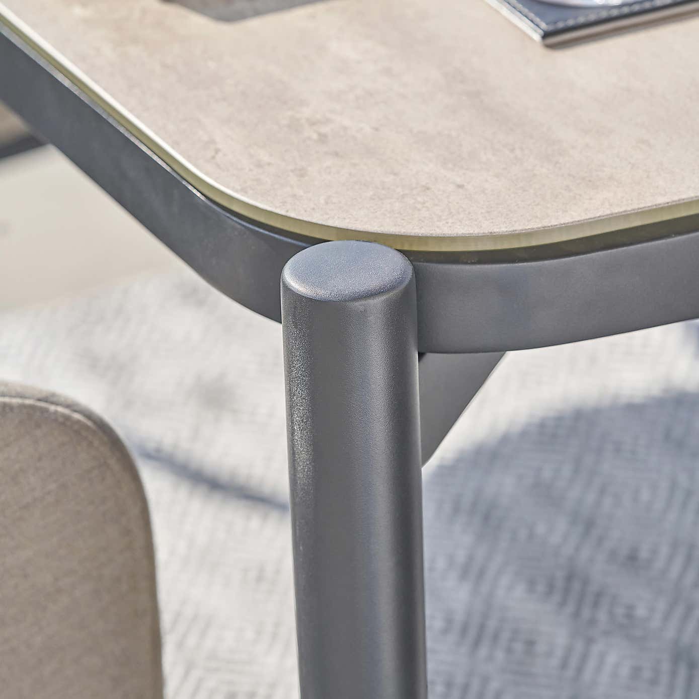 Pacific Lifestyle Nevada Putty Outdoor 6 Seater Dining Set