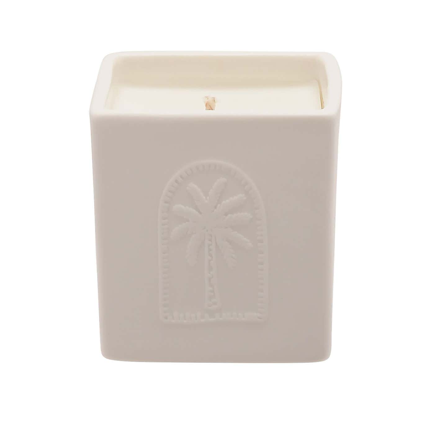 Aromatherapy Co Sunset Coconut Husk and Palm Ceramic Candle