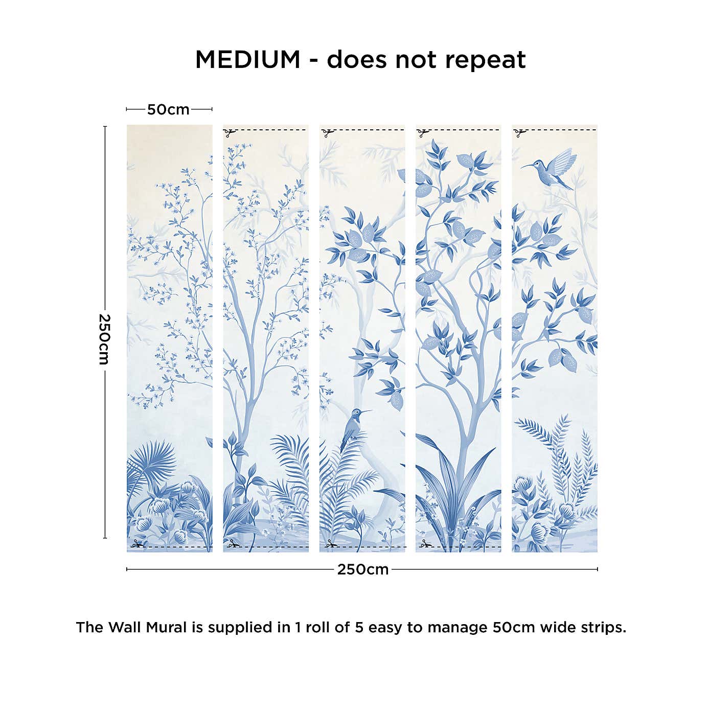 Archive Tree Blue Mural