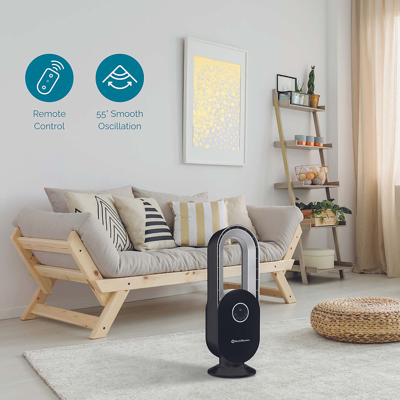 Rediffusion Bladeless Fan