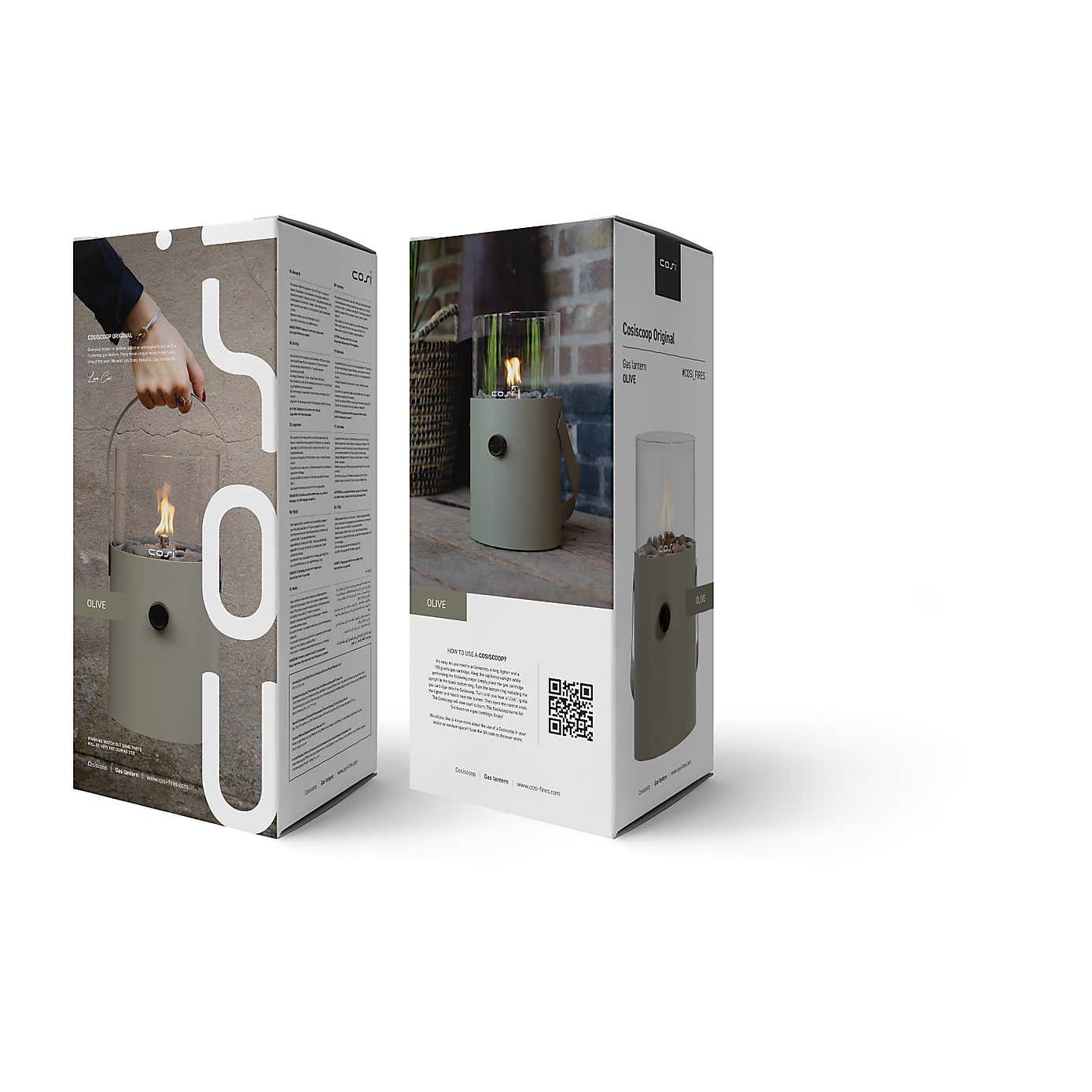 Cosiscoop Fire Lantern Table Top Heater