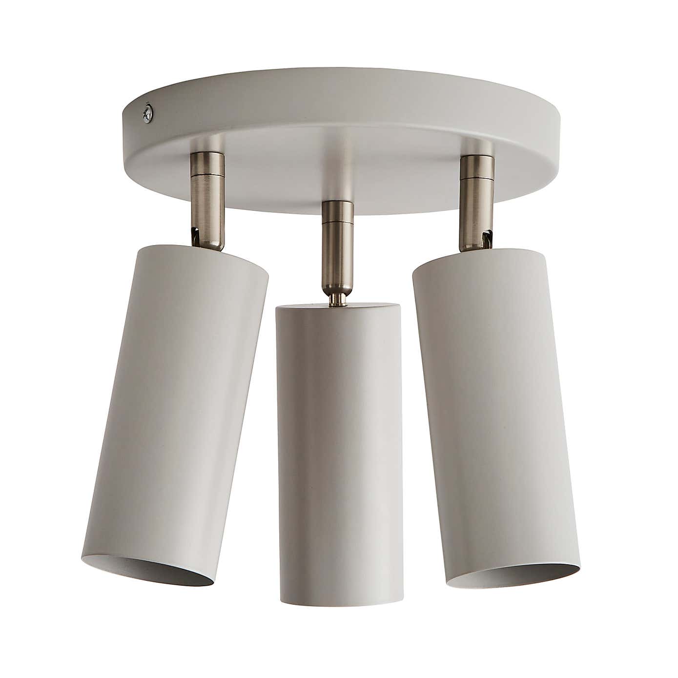 Leila 3 Light Semi Flush Ceiling Fitting