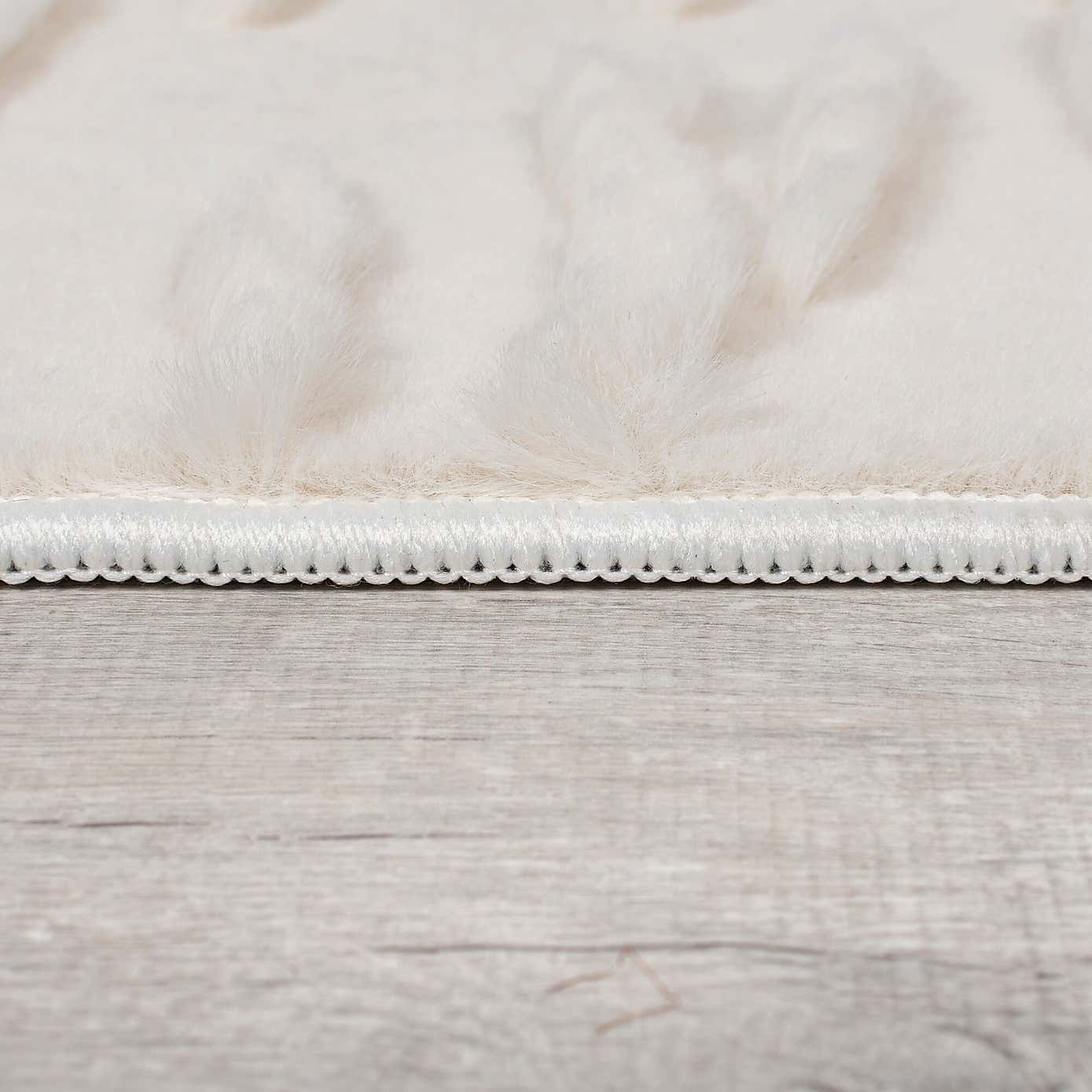 Adina Faux Fur Abstract Luxe Rug