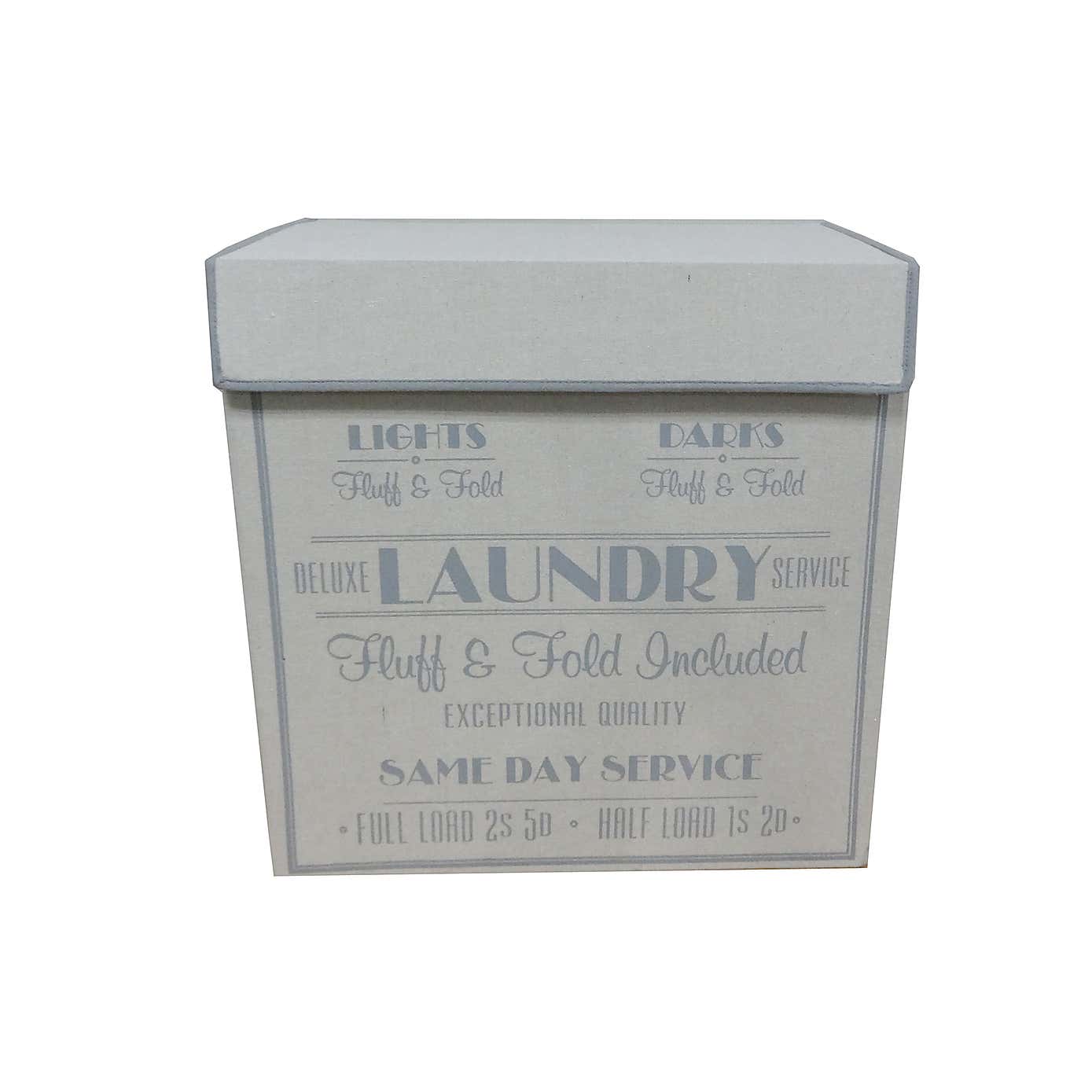 Salvage Dark Lights Laundry Basket