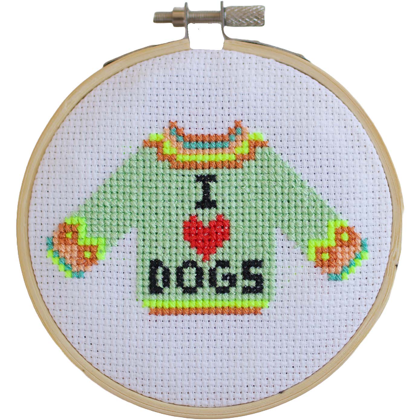 Cotton Clara I Love Dogs Cross Stitch Kit
