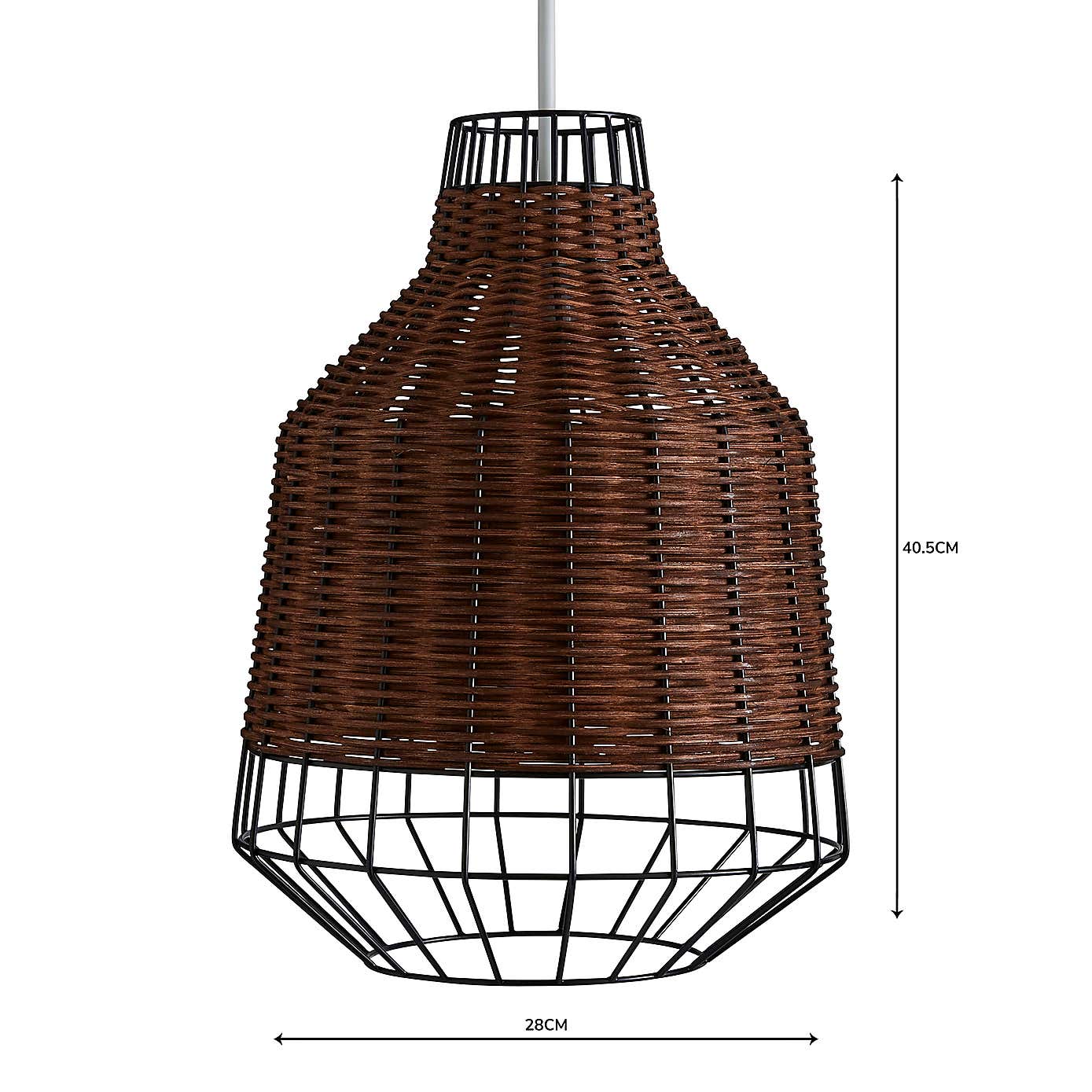 Ohio Easy Fit Pendant Shade