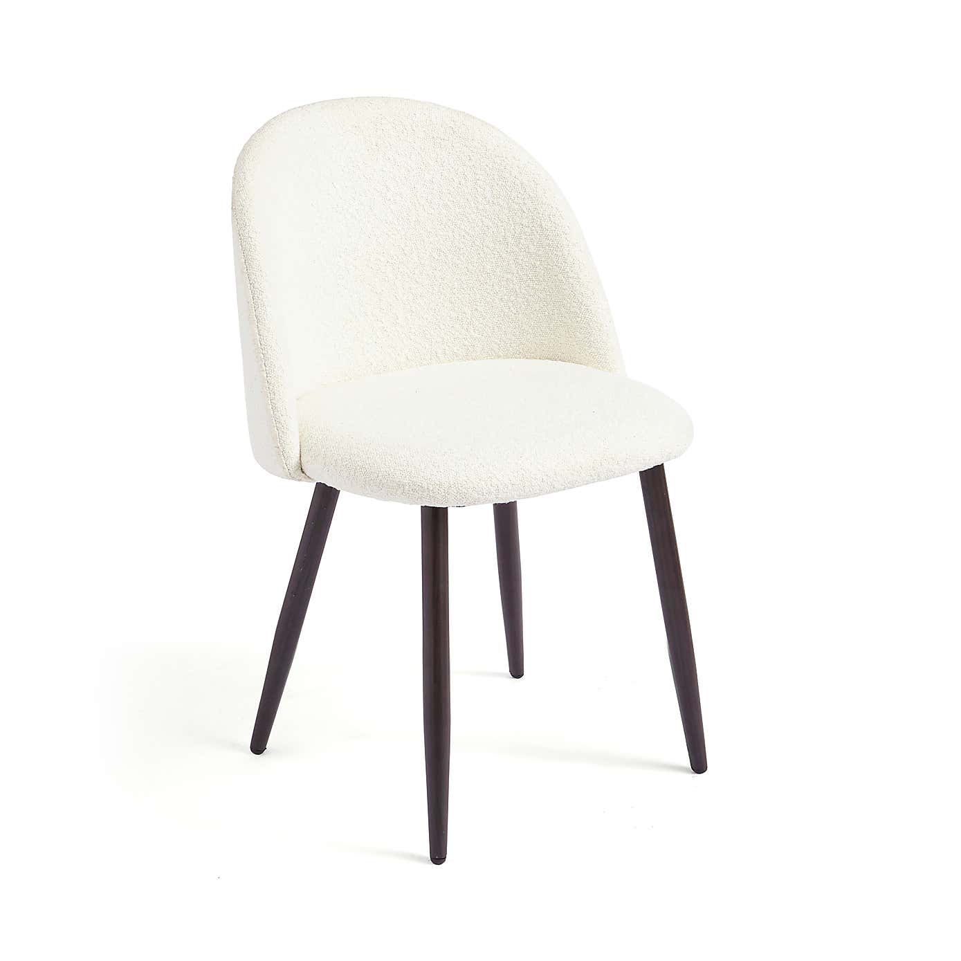 Astrid Chair Ivory Boucle