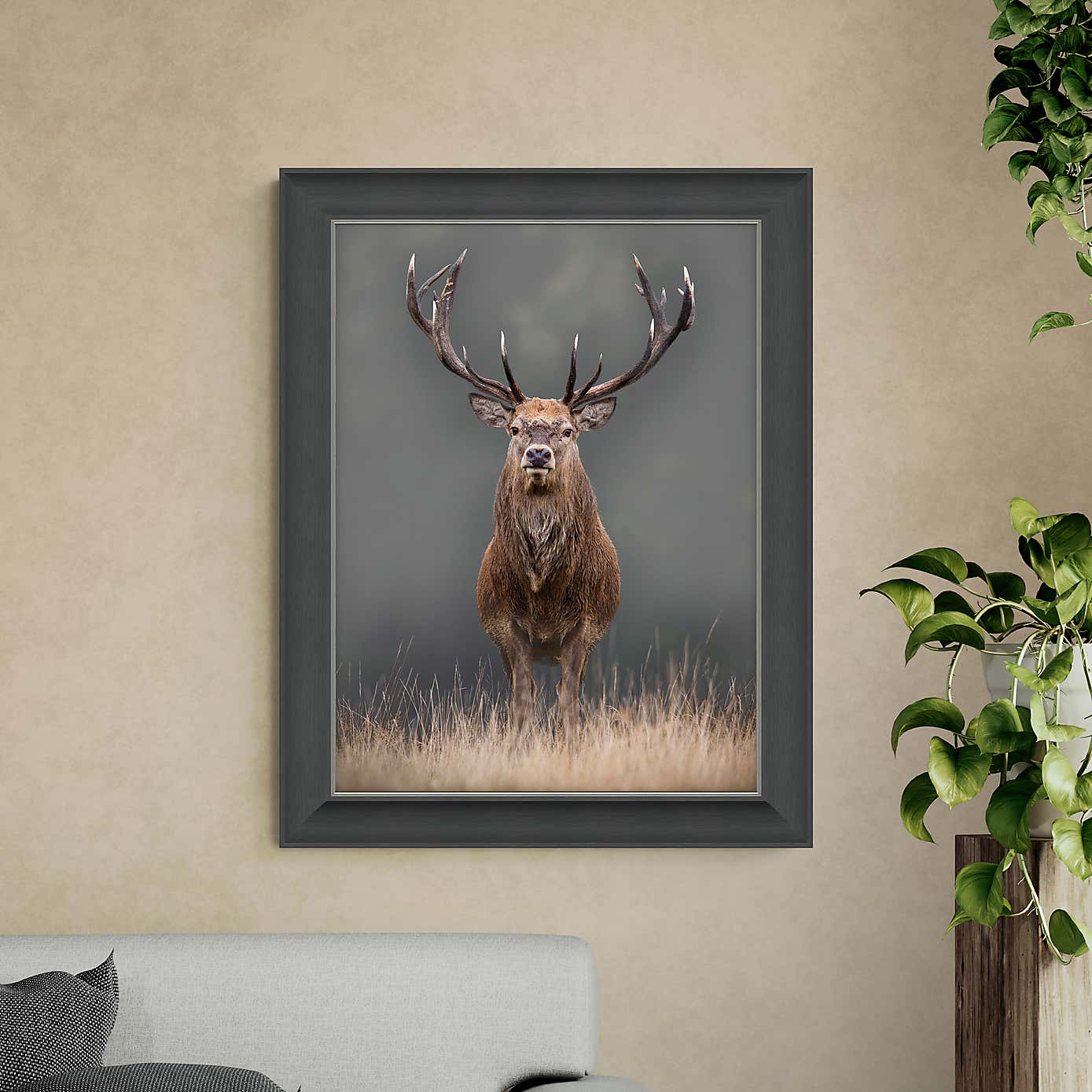 Lord of the Manor Stag Framed Print