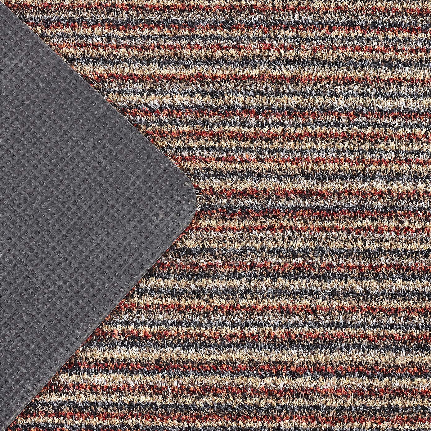 Marvel Striped Washable Cotton Doormat