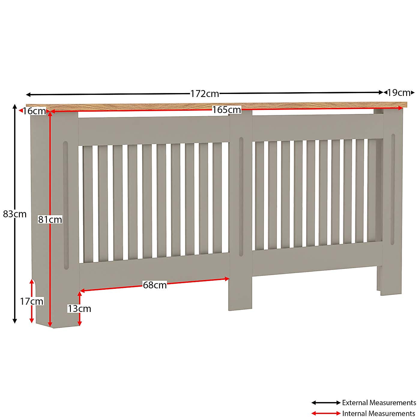 Vida Designs Arlington Radiator Cover